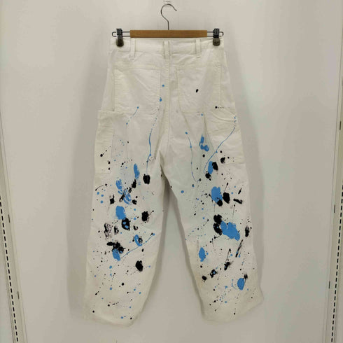ホワイトランド WHITELAND 22SS サイドライン ペンキ ペインター パンツ メンズ JPN:S