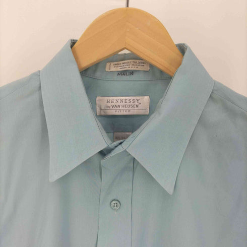 ヴァンヒューゼン VAN HEUSEN HENNESSY VAN HEUSEN 90S USA製 ポリコットン L/S シャツ メンズ 16 1/2
