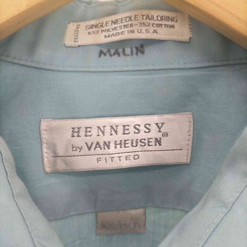 ヴァンヒューゼン VAN HEUSEN HENNESSY VAN HEUSEN 90S USA製 ポリコットン L/S シャツ メンズ 16 1/2