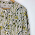 コットンハウスアヤ Cotton House Aya yesterday CROSS 花柄 リネン ノーカラー シャツワンピース レディース JPN:M