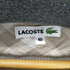ラコステ LACOSTE ワニ刺繍 ノーカラーチェックシャツ 七分丈 レディース 40
