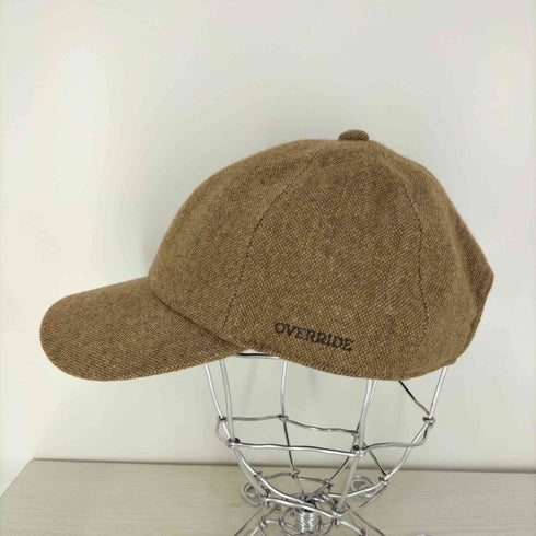 オーバーライド override JP TWEED 6P CAP ツイード 6パネル キャップ メンズ 57~59cm