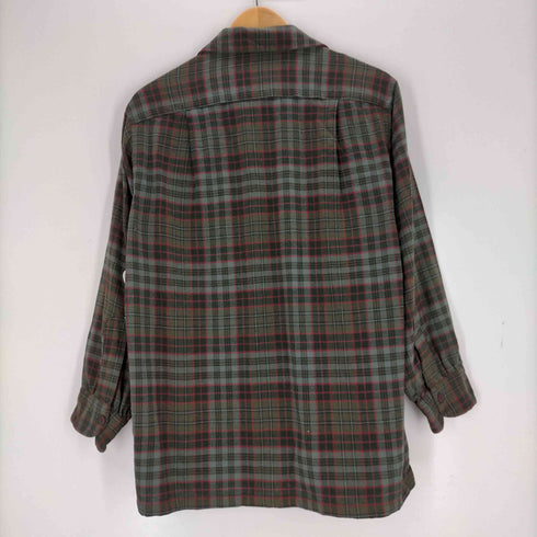 ペンドルトン PENDLETON 60s フラップポケット ボックス オープンカラーシャツ メンズ