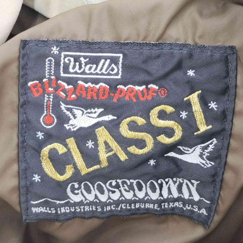 ウォールズ WALLS MADE IN USA BUZZARD-PRUF グースダウンベスト メンズ US:40
