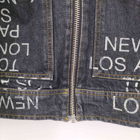 ステューシー Stussy ZIP WORK JACKET CITY LINK DENIM ONE WASH メンズ JPN:S