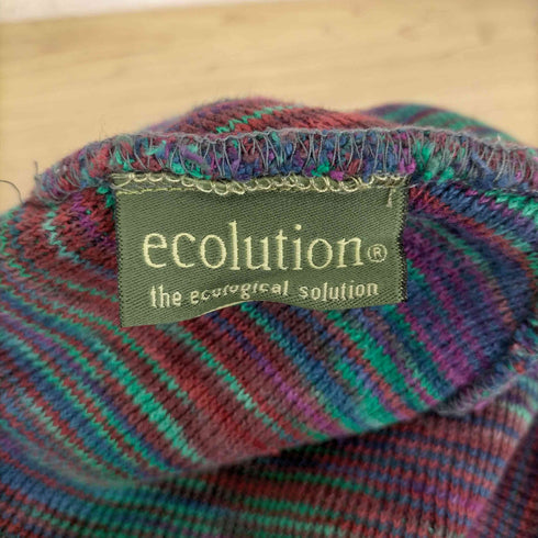 ECOLUTION ヘンプ混 ニットキャップ メンズ