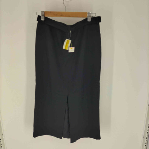 エスマックスマーラ S Max Mara ベルテッドミディスカート レディース US 10