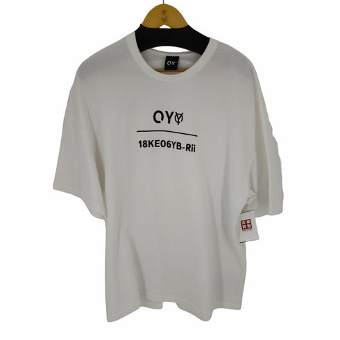 オーワイ OY フロントロゴプリント S/S スウェット メンズ