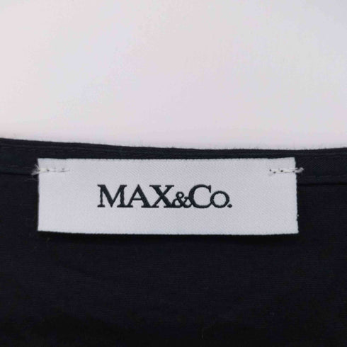 マックスアンドコー MAX & CO. スキッパー ベルテッド ロング ワンピース ドレス レディース JPN:40