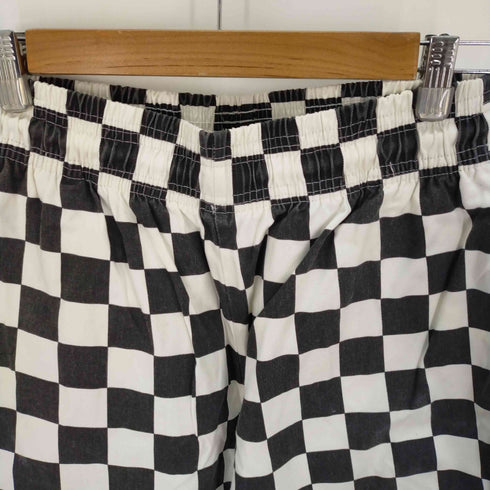 クックマン COOKMAN チェッカーフラッグイージーパンツ シェフパンツ メンズ JPN:M