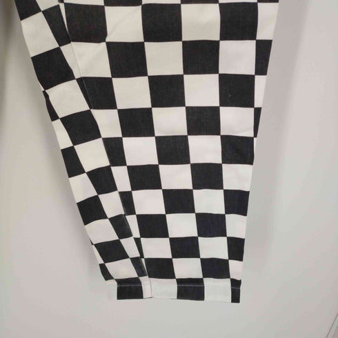 クックマン COOKMAN チェッカーフラッグイージーパンツ シェフパンツ メンズ JPN:M