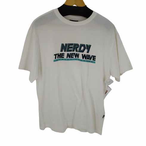 ノルディー nerdy ロゴプリント S/S TEE メンズ import:M