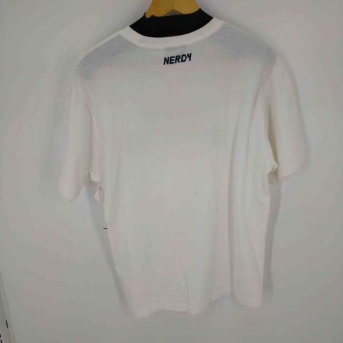 ノルディー nerdy ロゴプリント S/S TEE メンズ import:M