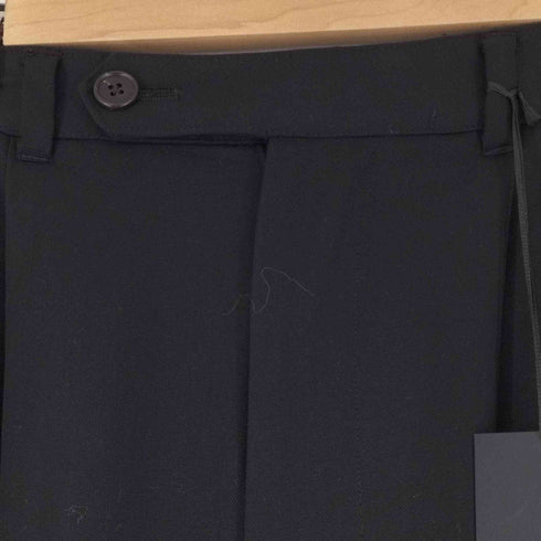 ユハ juha 23AW 2TUCK WIDE EASY PANTS / BLACK メンズ JPN:2