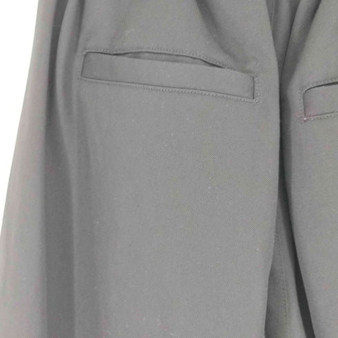 ユハ juha 23AW 2TUCK WIDE EASY PANTS / BLACK メンズ JPN:2