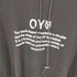 オーワイ OY 両面プリント S/S スェットTシャツ ネックドローコード メンズ
