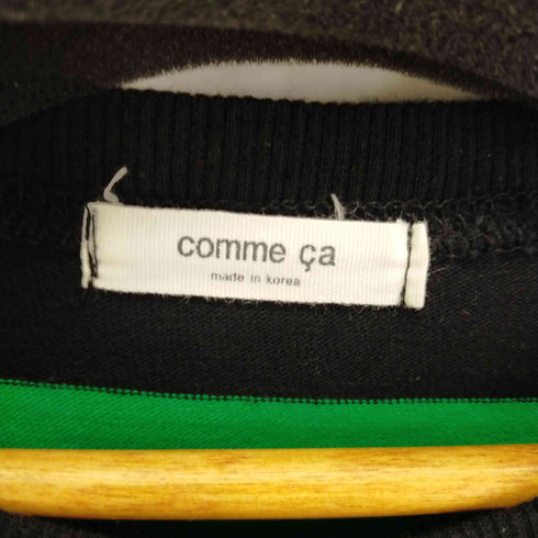 コムサ COMME CA オーバーサイズ ボーダー S/S TEE メンズ
