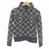 バーバリーブルーレーベル BURBERRY BLUE LABEL チェックポケットジップアップパーカー レディース JPN:38