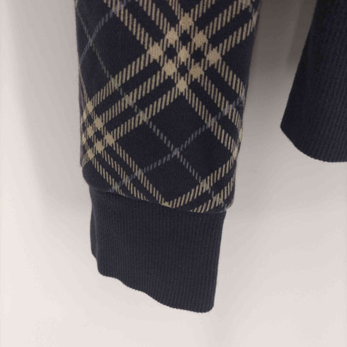 バーバリーブルーレーベル BURBERRY BLUE LABEL チェックポケットジップアップパーカー レディース JPN:38