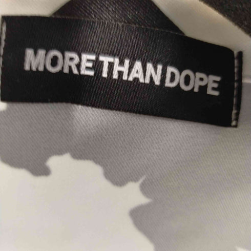 MORE THAN DOPE 異素材ドッキング 牛柄 半袖シャツ レディース FREE