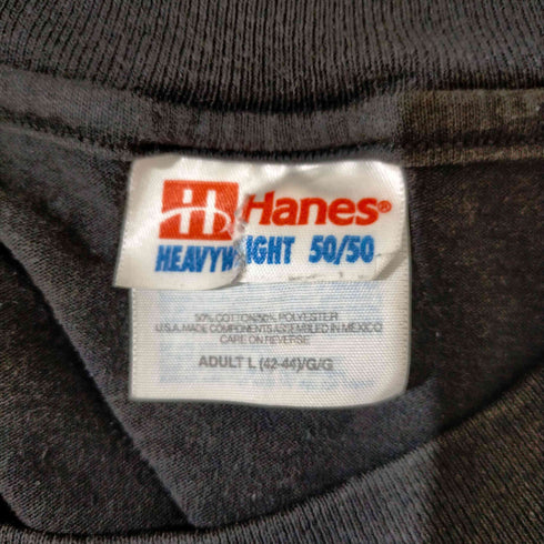 ヘインズ Hanes IOWA カレッジプリント クルーネックTシャツ メンズ import:L