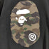 アベイシングエイプ A BATHING APE カモフラサルプリントT メンズ JPN:L
