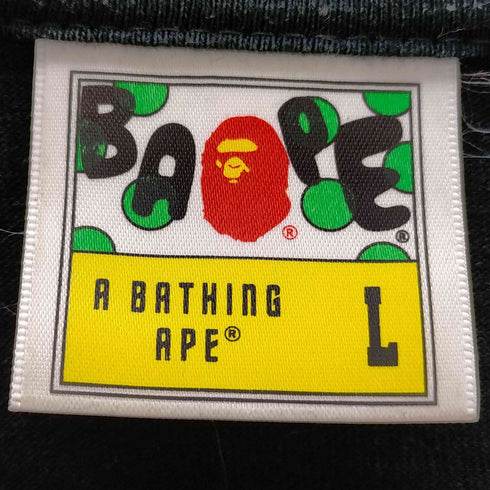 アベイシングエイプ A BATHING APE カモフラサルプリントT メンズ JPN:L