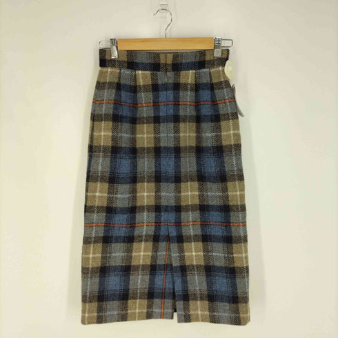 マッキントッシュフィロソフィー MACKINTOSH PHILOSOPHY ツイードチェックスカート レディース JPN:36