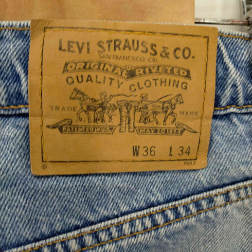 リーバイス Levis 90S 505 デニムパンツ 97年8月製造 ボタン裏647 メキシコ製 メンズ W36 L34