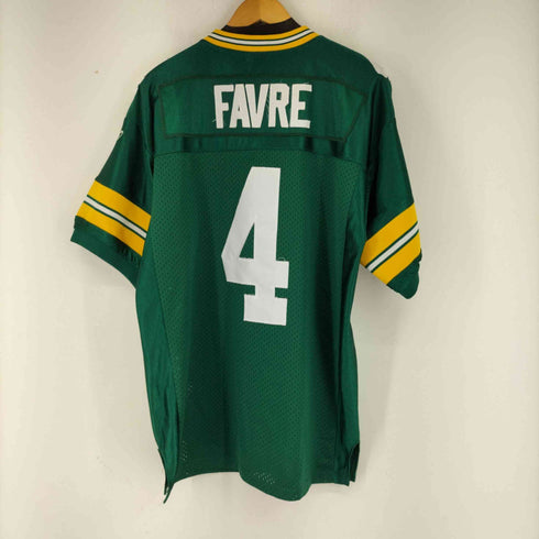 リーボック Reebok 00S FAVRE Vネック ゲームシャツ メンズ