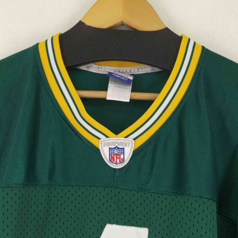 リーボック Reebok 00S FAVRE Vネック ゲームシャツ メンズ