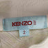 ケンゾーゴルフ KENZO GOLF チェック ユリ 柄 S/S ハイネック トップス レディース JPN:2