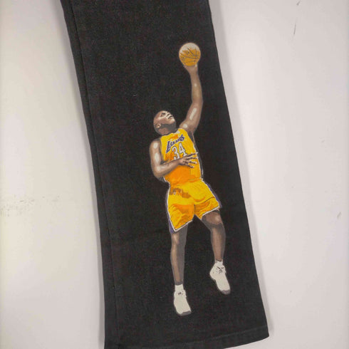 NBA リメイクフレアデニムパンツ レディース