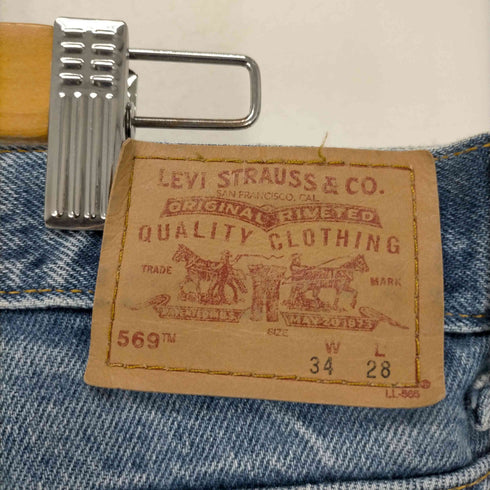 リーバイス Levis 90-00s 569 ジッパーフライデニムパンツ メンズ W34/L28