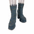 ジェフリーキャンベル Jeffrey Campbell デニムミドルブーツ レディース 37