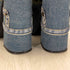 ジェフリーキャンベル Jeffrey Campbell デニムミドルブーツ レディース 37