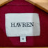 HAVREN ダブルボタン スタンドカラー ウールジャケット レディース UK:12
