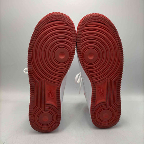 ナイキ NIKE Air Force 1 Low White University Red メンズ JPN:25.5