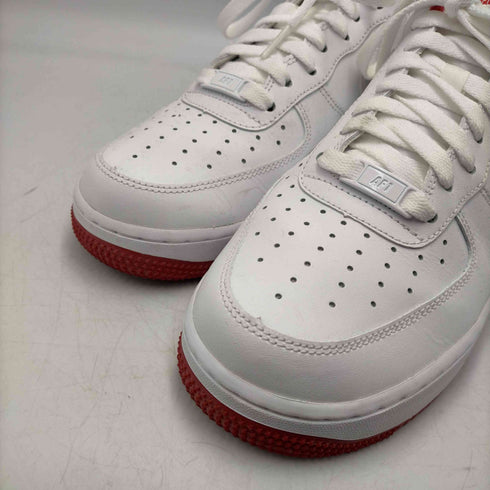 ナイキ NIKE Air Force 1 Low White University Red メンズ JPN:25.5