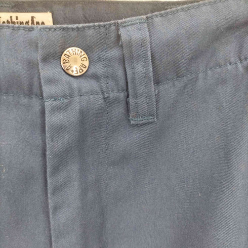 アベイシングエイプ A BATHING APE オクトパス ワッペン ワークパンツ メンズ JPN:M