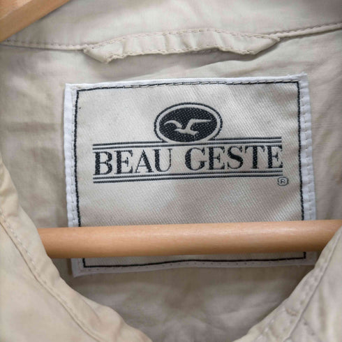 フメイ beaugeste イタリア製 ステンカラーコート メンズ EUR:50