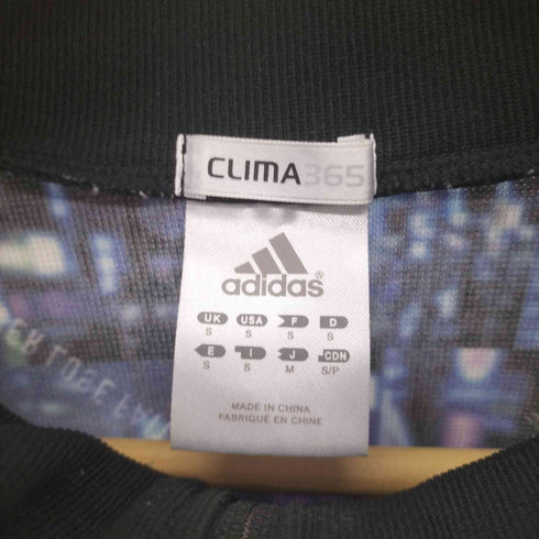 アディダス adidas CLIMA365 パフォーマンスロゴ プリント 総柄 トラックジャケット ジャージ メンズ JPN:M