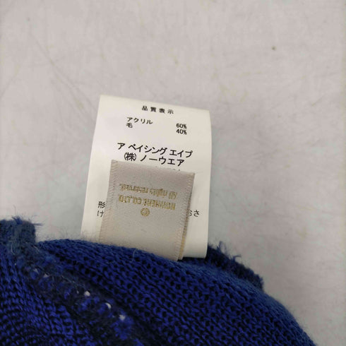 アベイシングエイプ A BATHING APE FACE KNIT CAP エイプヘッド ビーニー メンズ