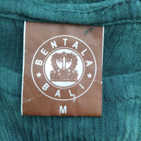 BENTALA BALI 総柄 楊柳レーヨンノースリーブワンピース レディース JPN:M
