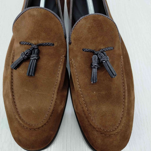 ザラ ZARA タッセルローファー スウェード メンズ JPN:29