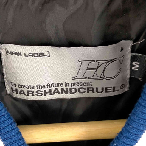 ハーシュアンドクルーエル HARSHANDCRUEL デザインパッチスタジャン メンズ JPN:M