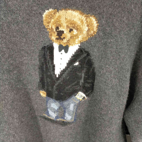 ポロバイラルフローレン Polo by RALPH LAUREN ポロベア タートルネックニットセーター メンズ XXL