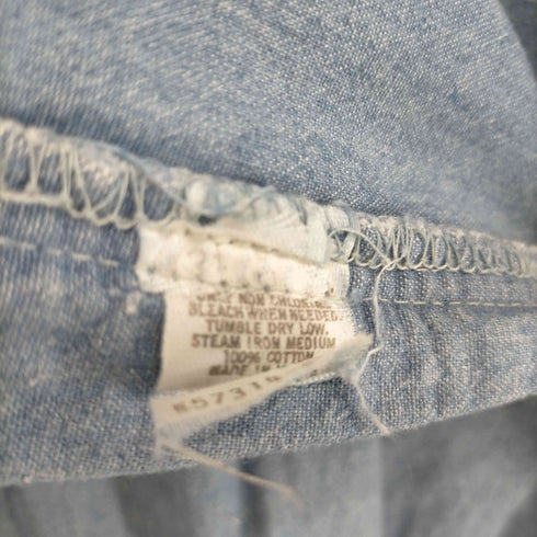 ポロバイラルフローレン Polo by RALPH LAUREN 80-90S USA製 42TALON ブリーチ加工 シャンブレースラックス メンズ
