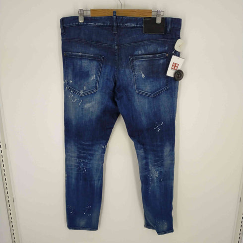 ディースクエアード DSQUARED2 21SS SKATER JEANS ダメージデニムパンツ メンズ 56