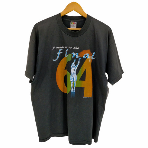 フルーツオブザルーム FRUIT OF THE LOOM I made it to the final バスケットボールTシャツ メンズ JPN:XL